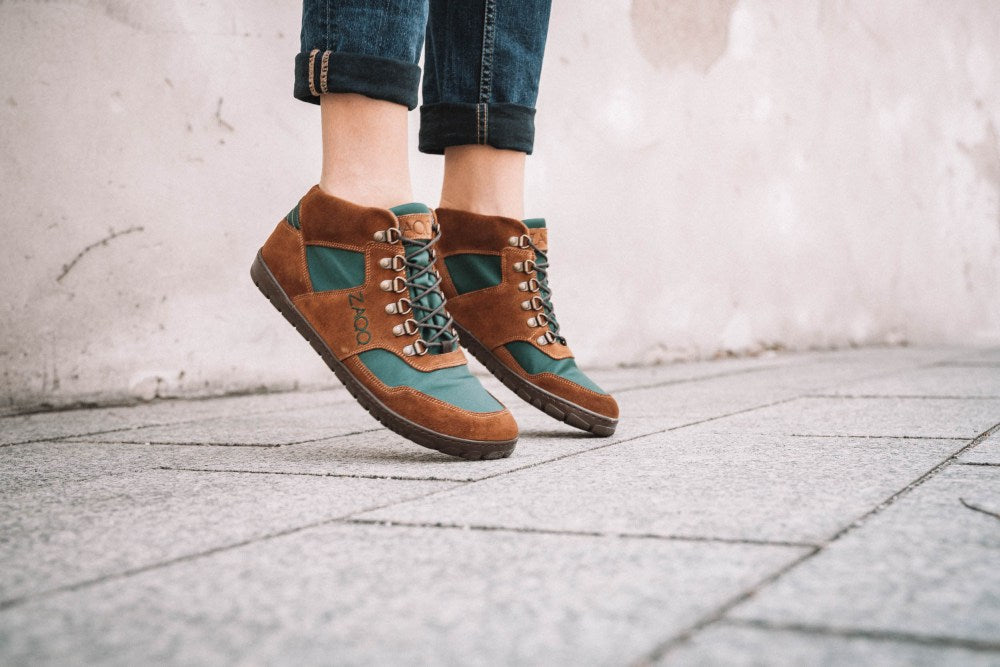 Hiqe mid Brown Green Waterproof