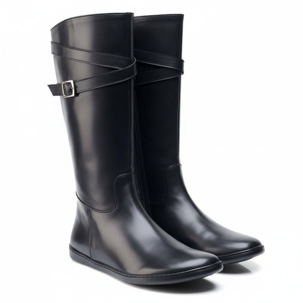 ATTRAQT Nappa Black